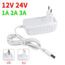 Axyaa Power Supply Adapter 12V 1A 2A 3A Charger EU US Plug 5.5mm 2.1-2.5mm