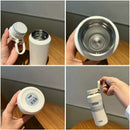 Axyaa Vacuum Insulated Stainless Steel Bottle with Handle