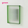 Acrylic Photo Frame Display Stand Wall Table Decor Axyaa