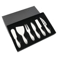 Axyaa 7Pcs Cheese Knife Set Stainless Steel Spreader Slicer Fork Kitchen Tools