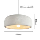 Axyaa Nordic White Pendant Chandelier for Dining Room & Bedroom