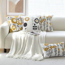 Embroidered Simple Pillowcase Cojines 45X45 for Living Room Bedroom Sofa Decor by Axyaa