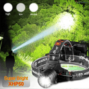 Axya LED Headlamp: Rechargeable, Waterproof, Zoomable Headlight for Camping & Hiking