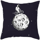 Universe Space Peach Skin Pillowcases by Axyaa - Cartoon Animation Pilot Cushion Cover