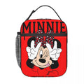 Axyaa Minnie Mouse Lunch Bag Insulated Cooler Thermal Bento Box School Office