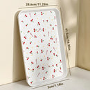Axyaa Cherry Pattern Serving Tray: Multifunctional Kitchen Organizer for Fruit, Desserts, and More