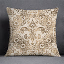 Axyaa Black Gold Plant Design Pillowcase for Elegant Home Decor