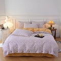 Axyaa Small Floral Button Model Four-Piece Set in Japanese Washed Cotton
