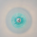 Axyaa Water Ripple Glass Wall Lamp: Bauhaus Style Indoor Lighting Fixture