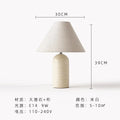 Axyaa Marble Art Decorative Table Lamp LED Modern Desk Light