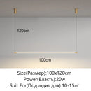 Axyaa Modern Nordic LED Chandelier for Restaurant Bar Office - Luxury Interior Lighting