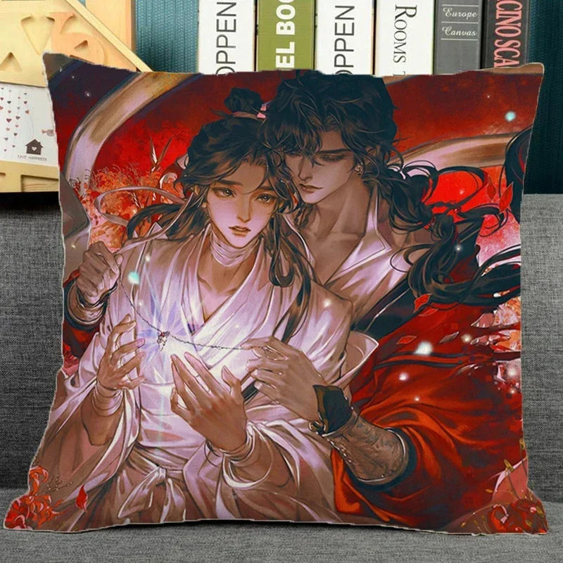Heaven Official’s Blessing Cushion Cover by Axyaa - Home Decor Pillowcase