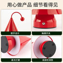Axyaa Christmas Ornaments Night Light: Rechargeable LED Fixture for Festive Decor.