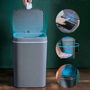 Axyaa 16L Electric Sensor Trash Can Touchless Smart Bin Kitchen Bathroom Garbage Bin