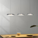 Axyaa Modern UFO Pendant Light for Bar Counter, Nordic Circular Design