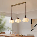 Axyaa Serical Design E27 LED Wood Chandelier for Bedroom, Dining Room, Bar
