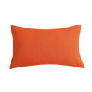 Axyaa Halloween Plaid Throw Pillow Covers, 18x18 Inch Cotton Cushion Case