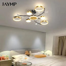 Axyaa Crystal LED Ceiling Lamp for Home Decor and Lighting