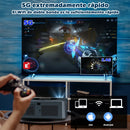Axyaa 4K Android Projector 25000 Lumen Full HD 1080P Home Theater 3D Film WiFi
