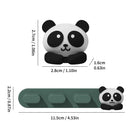 Axyaa Desktop Cable Organizer Clips Winder Holder for Data Cord Management
