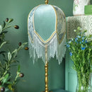 Axyaa Crystal Tassel Table Lamp LED Gold Lustre Elegant Bedrooms Princess Villa Decor