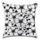 Axyaa Geometric Flower Cushion Cover - Home & Office Sofa Decor - 45X45CM
