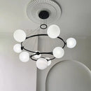 Axyaa Modern LED Pendant Light Fixtures for Living and Dining Room Chandeliers