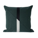 Axyaa Gray Green Two-Color Sofa Pillow Set