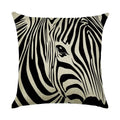 Axyaa Animal Linen Pillowcase for Bedroom Sofa Chair - Decorative Cushion Cover