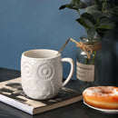 Axya™ Ceramic Owl Mug, Couples Cup, Creative Fashion