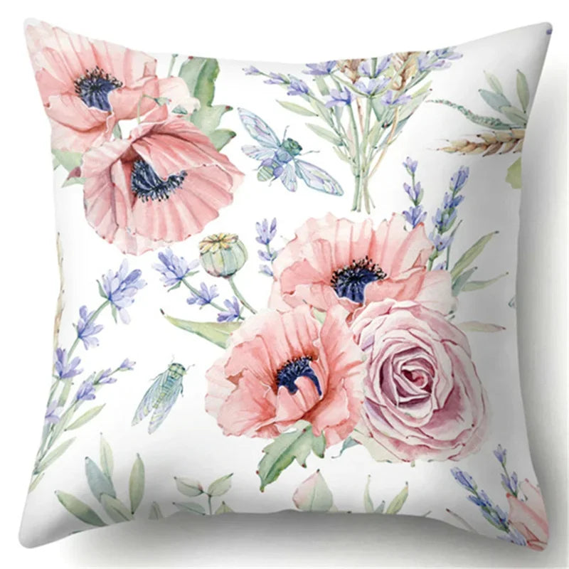 Axyaa Nordic Pineapple Cushion Cover - Geometric Throw Pillow for Sofa