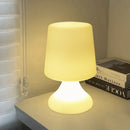 Axyaa Dazzling Mushroom Table Lamp, Rechargeable Dimmable LED Night Light for Modern Home Decor