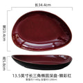 Axyaa Ceramic Sushi Dim Sum Plate Set