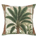 Axyaa Retro Tropical Plant Leaf Tree Print Pillowcase for Home Room Decoration