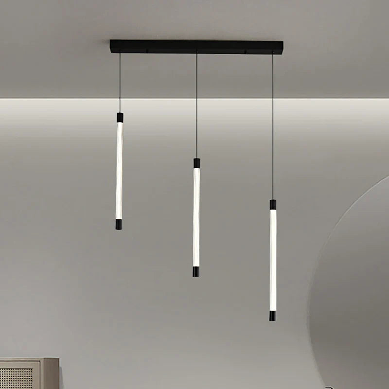 Axyaa LED Copper Staircase Chandelier for Duplex Villa Hotel Lobby Indoor Lighting