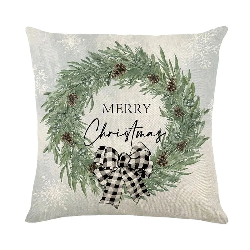 Axyaa Christmas Day Party Pillowcase Set