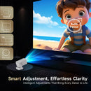 Axyaa Magcubic HY310 Mini Projector 1080P Android 11 WiFi6 4K Air Mouse Remote