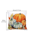 Axyaa Pumpkin Thanksgiving Throw Pillow Covers 45X45CM