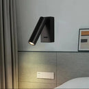 Axyaa LED Wall Lamp Rotating Reading Light for Bedroom Hotel Living Room