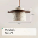Axyaa Yellow Travertine Hanging Line Lamp | Wabi Sabi Style Bedroom Pendant Light