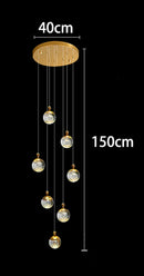 Axyaa Modern Living Room Chandeliers LED Indoor Ceiling Hanging Lights