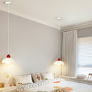 Axyaa Kids' Room Hanging Lamp Milky White Yellow Red Ceiling Suspension Lamps