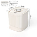 Axyaa Rice Box Grain Dispenser Rotating Kitchen Storage Container
