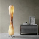 Axyaa Retro Wooden Floor Lamp for Minimalist Living Room Decor