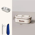 Axyaa Stainless Steel Thermal Bento Box Set for Kids School Lunch