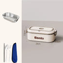 Axyaa Stainless Steel Thermal Bento Box Set for Kids School Lunch