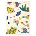 Axyaa Letter Print Living Room Carpet: Modern, Creative, & Fashionable Large Area Rug