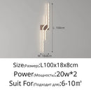 Axyaa Modern Crystal LED Wall Lamp for Bedside TV Backdrop, Hallway, Staircase Lighting