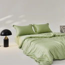 Axyaa Mulberry Silk Duvet Cover, Ultra Soft Quilt, King Size Bedding with Zipper