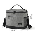 Axyaa Large Capacity Insulated Lunch Box Bag for Work Meals, Picnics & Outdoor Use